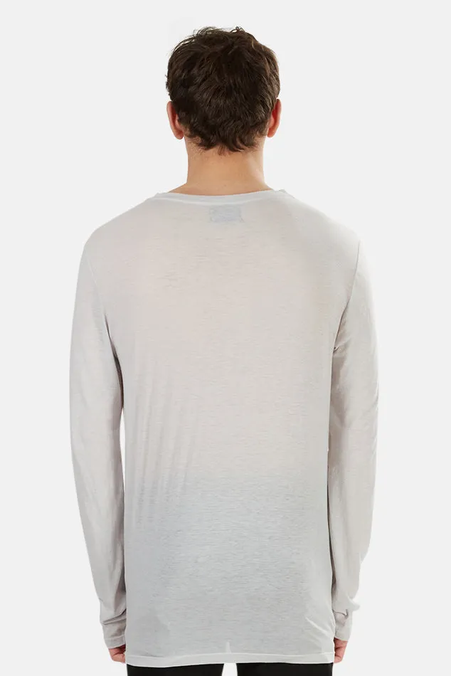 66 Long Sleeve Tee Light Grey