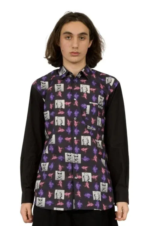 Andy Warhol 'Self-Portrait' Print Shirt