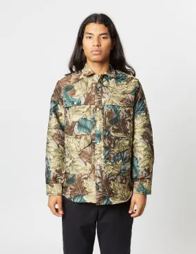 Beams Plus Adventure Shirt I (Camo) - Olive Green