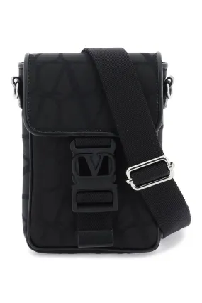 BLACK ICONOGRAPHE MINI CROSSBODY BAG