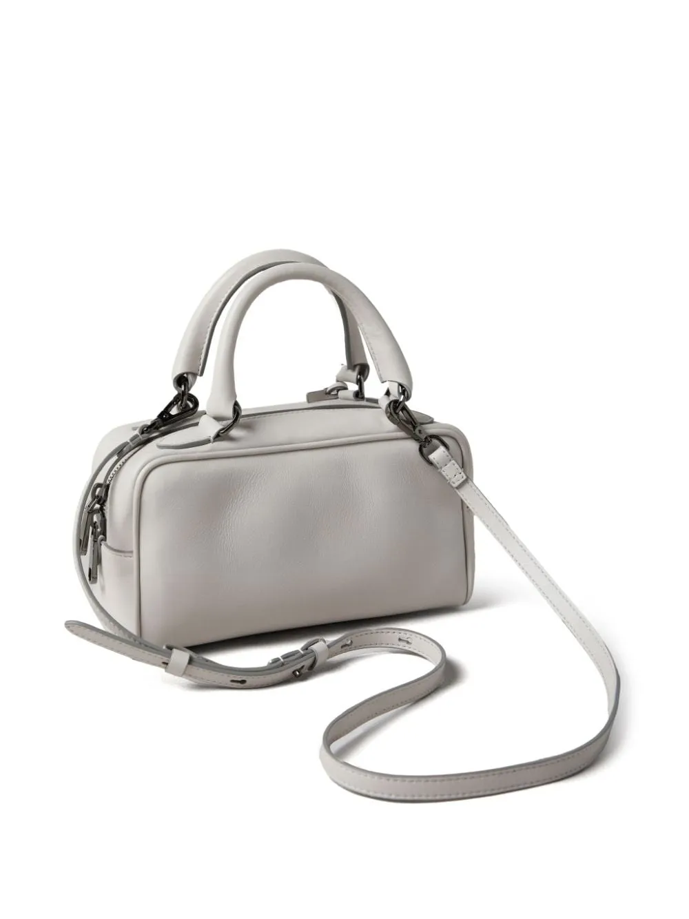 BOSTON EXPLORER SMALL LEATHER HANDBAG