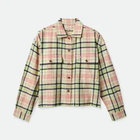 BRIXTON Bowery Lightweight Flannel Women's Dove