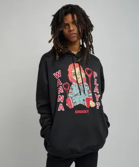 Chucky Blocks Graphic Print Hoodie