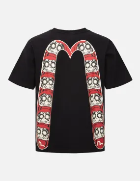 Daruma Daicock Print T-Shirt