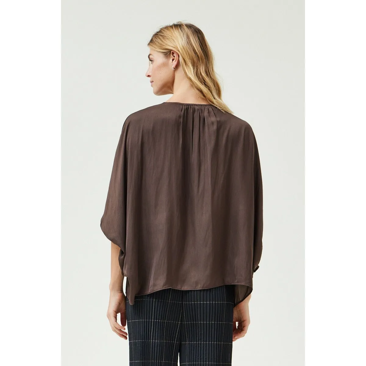 Gianni Loose Sleeves Grade and Gather Blouse