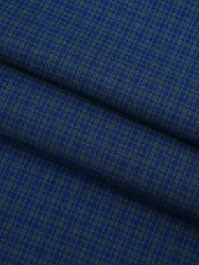 Hemp & Organic Cotton Tiny Plaid Jacquard Woven Fabric (GH5082)