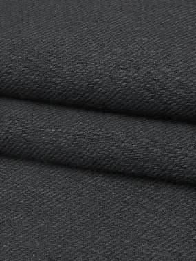 Hemp, Organic Cotton, Yak & Wool Mid-Weight Twill Fabric ( HG50A044A )