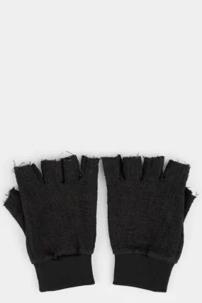 Linen / Wool blend Mitten Gloves