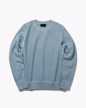 Natural Dyed Crew Fleece - Dusty Teal