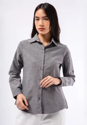 Regular Fit Long Sleeve Blouse