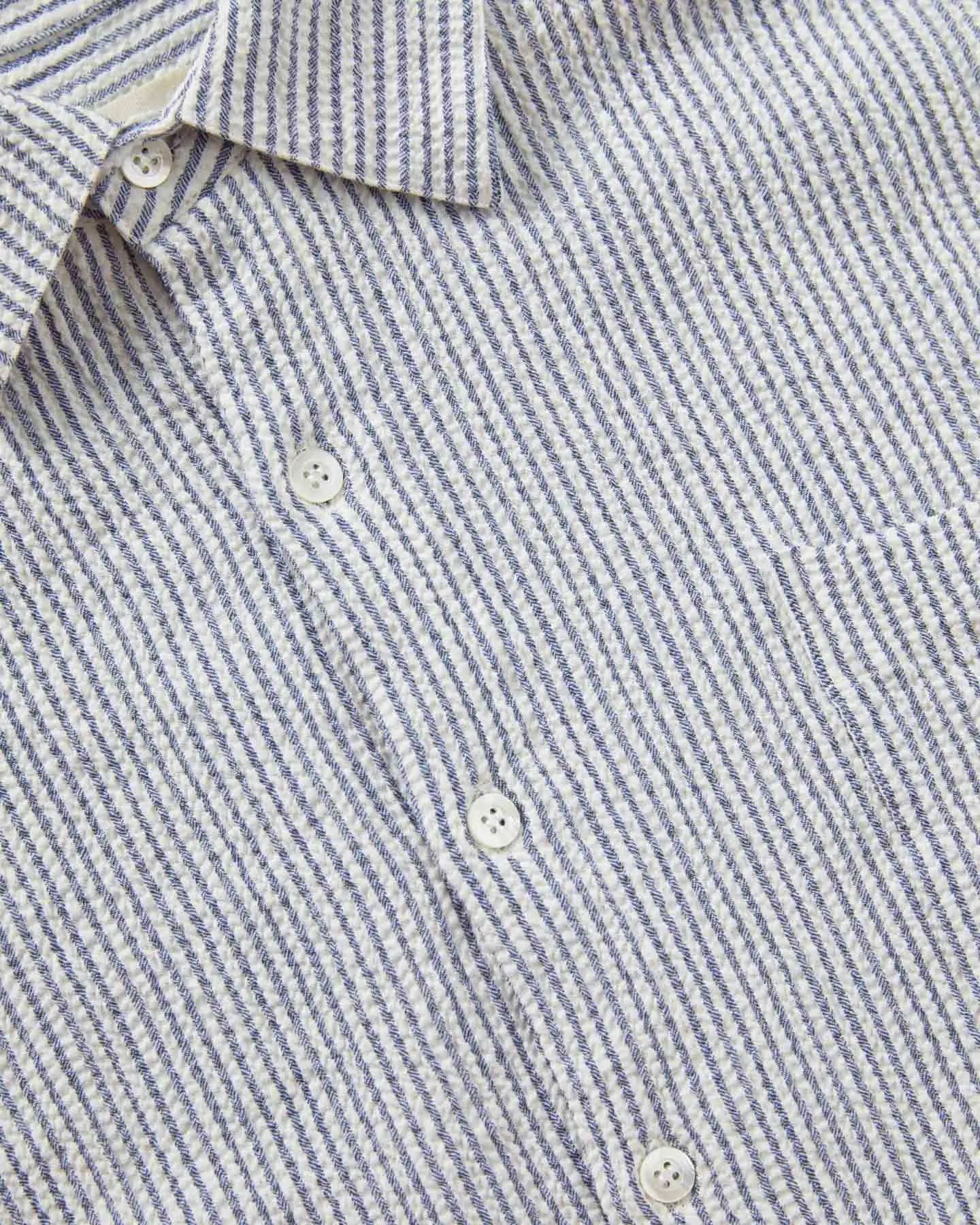 ROQUE SHIRT - BLUE STRIPES