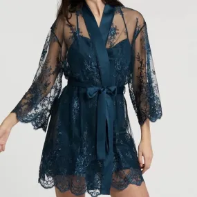 Rya Collection Darling Short Cover Up in Celestial Blue 197