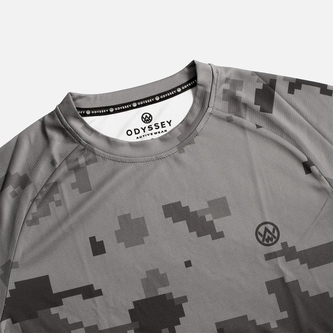 Urban Digital Camo Long Sleeve MTB Jersey