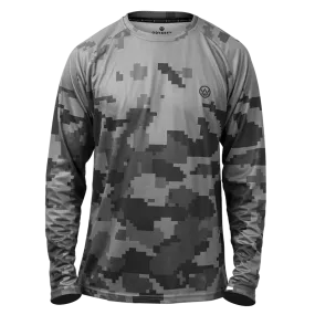 Urban Digital Camo Long Sleeve MTB Jersey